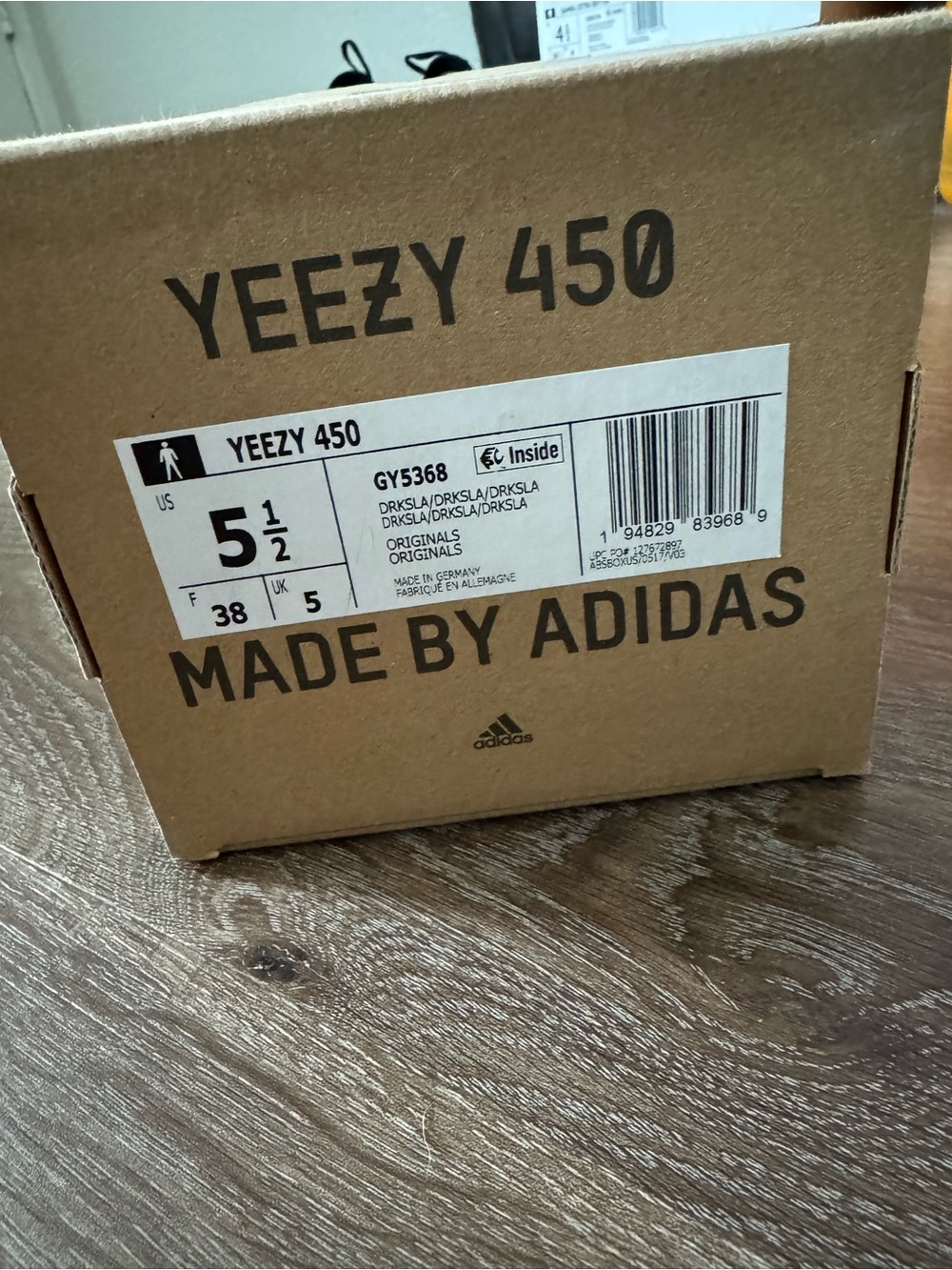 Yeezy 450 size 5.5 - Picture 4 of 5